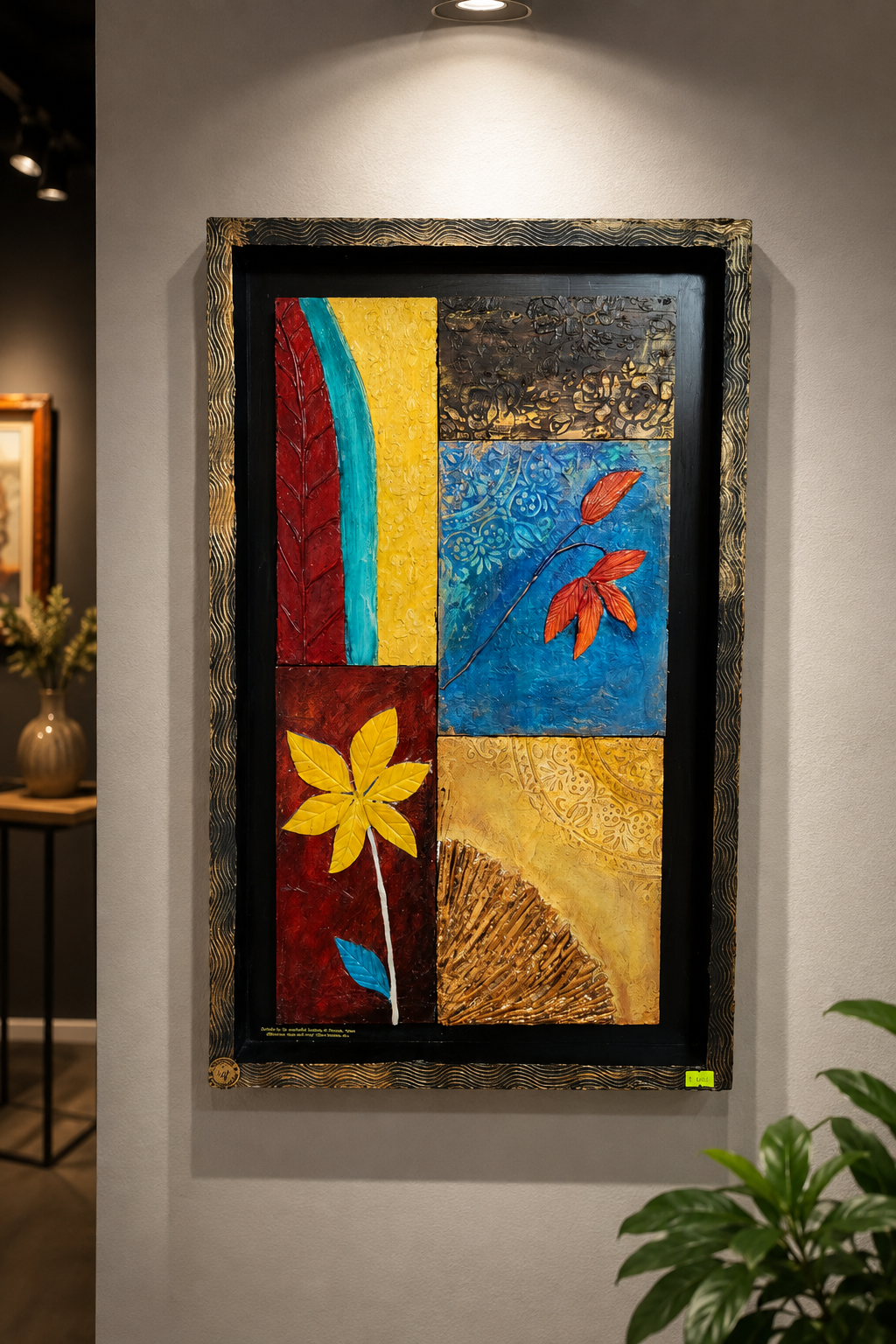 Harmony of Nature – Handcrafted Textured Wall Art