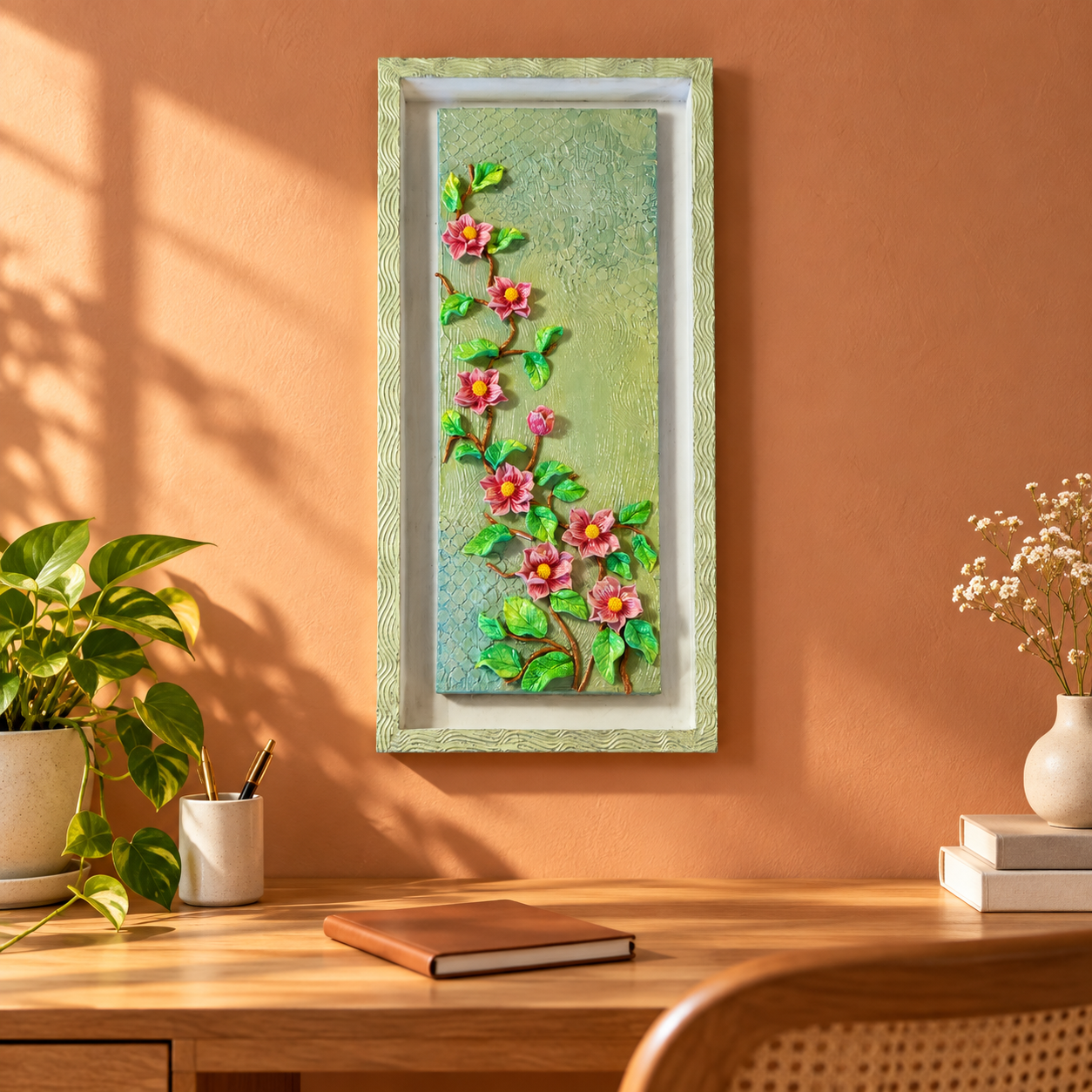 Blossom Trail 3D Floral Wall Art